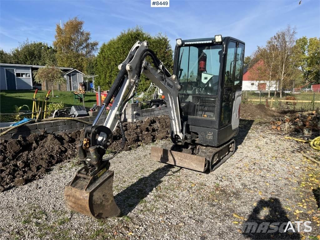 Bobcat E17 Excavadoras sobre orugas