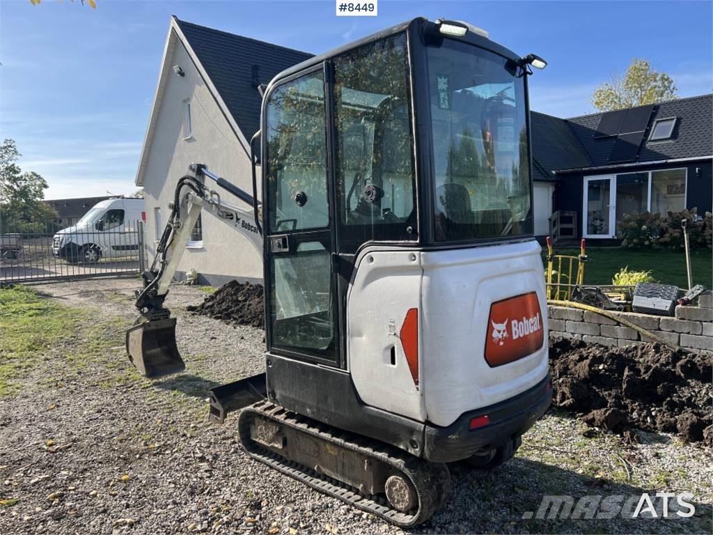 Bobcat E17 Excavadoras sobre orugas