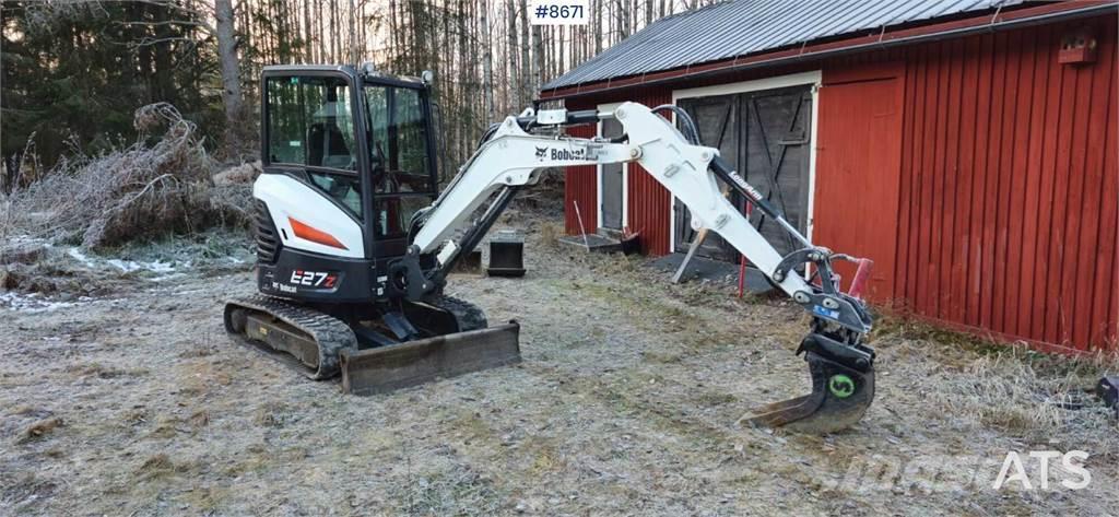 Bobcat E27Z Excavadoras sobre orugas