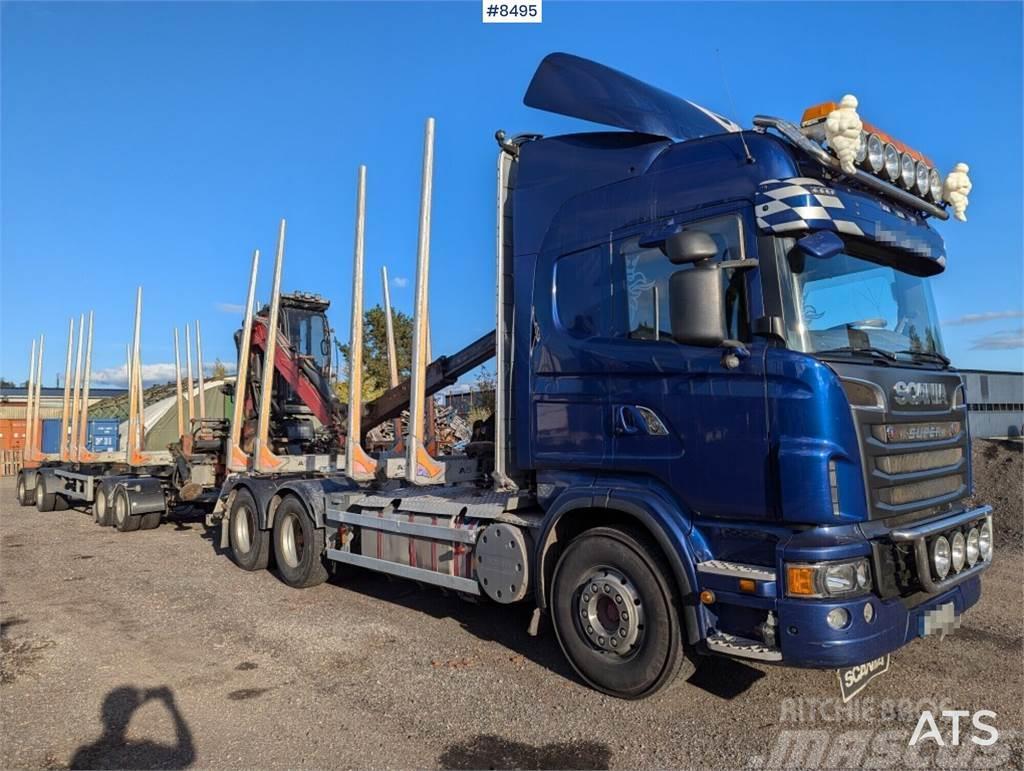 Scania R620LB6X4HSA Transportes de madera