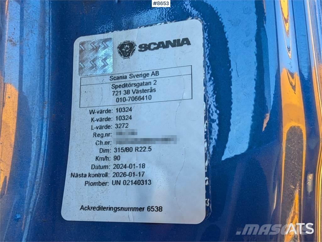 Scania R650 Camiones con chasís y cabina