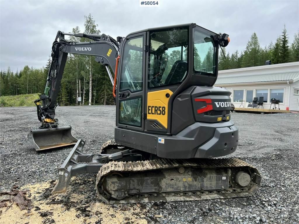 Volvo ECR58 Excavadoras sobre orugas