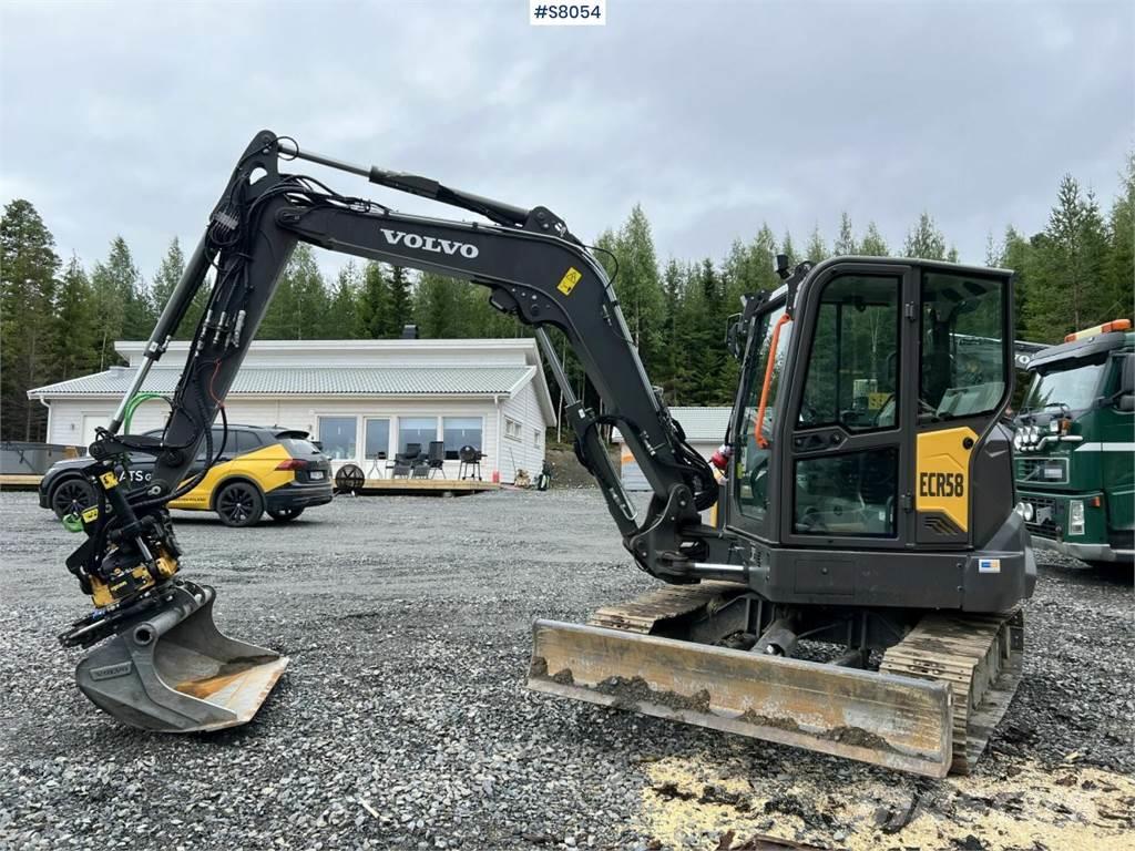 Volvo ECR58 Excavadoras sobre orugas