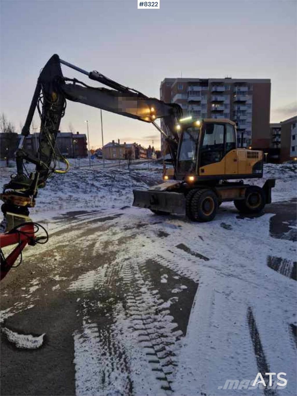 Volvo EW160C Excavadoras sobre orugas