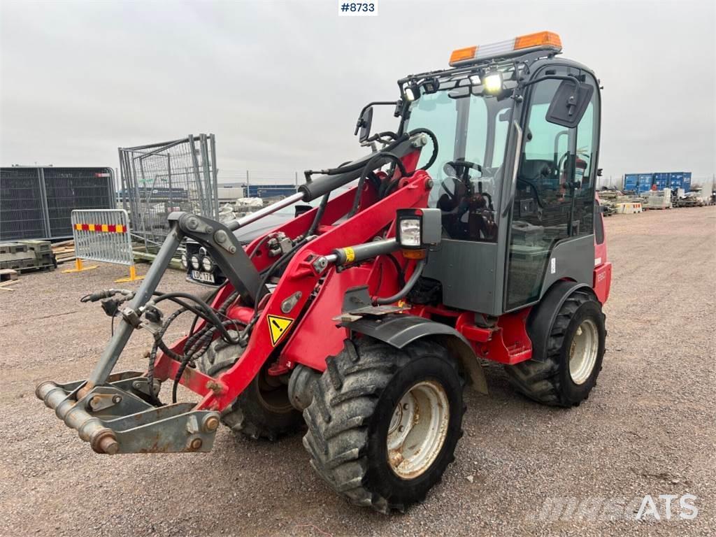 Weidemann 1280 Buldozer sobre ruedas