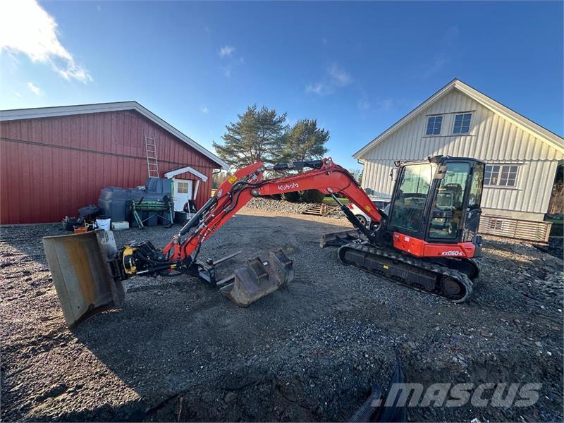 Kubota KX060-5 Excavadoras sobre orugas