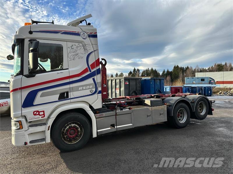 Scania R580 Camiones elevadores de gancho