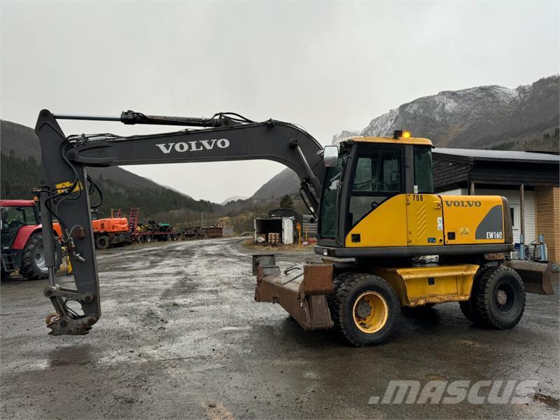 Volvo EW160 Excavadoras sobre orugas