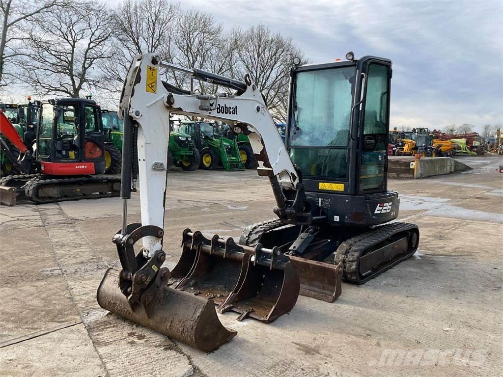 Bobcat E26 Miniexcavadoras