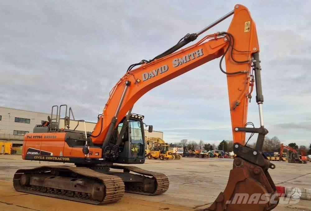 Doosan DX255dx Excavadoras sobre orugas