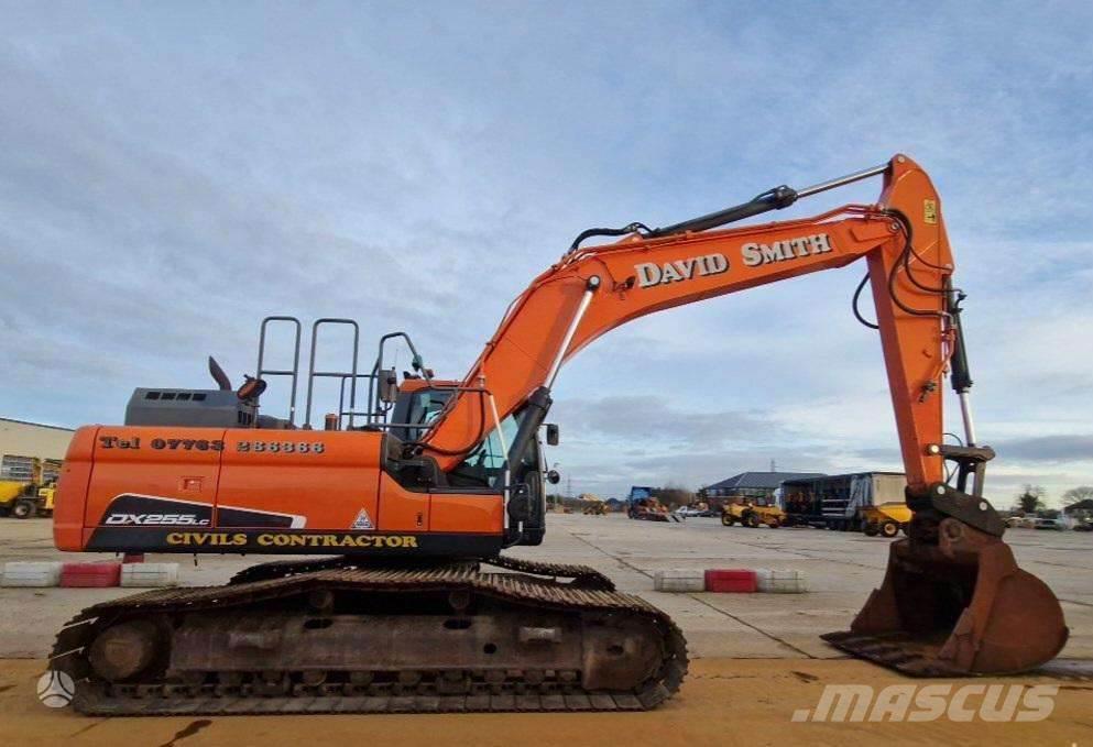 Doosan DX255dx Excavadoras sobre orugas