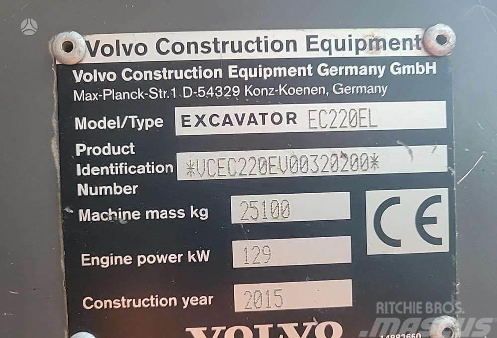 Volvo EC220E Excavadoras sobre orugas