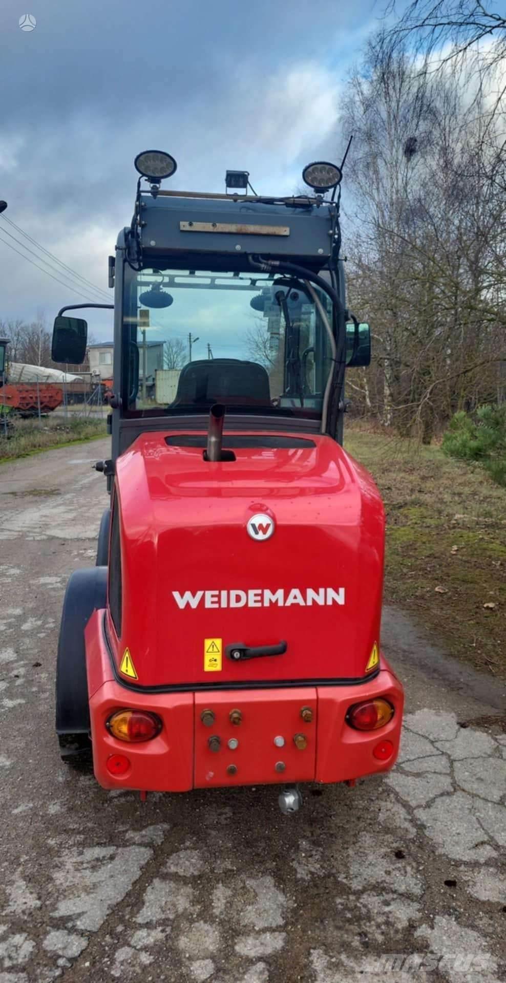 Weidemann 1880 Cargadoras y excavadoras frontales