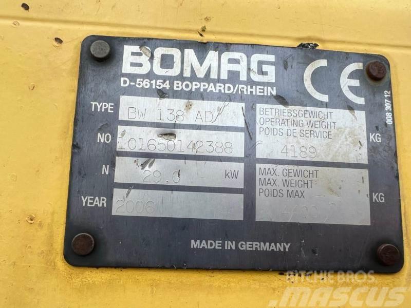 Bomag BW138 AD Compactadoras de suelo