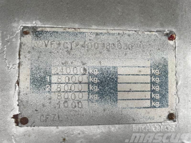 Frejat Semi -Reboque Remolques de caja de lona