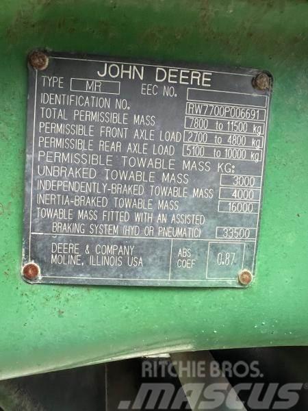 John Deere 7700 Tractores