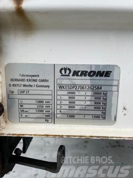 Krone Semi -Reboque Semirremolques de caja de lona