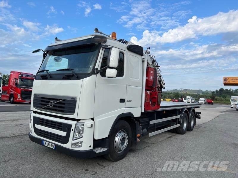 Volvo FH13 420 Camiones de cama baja