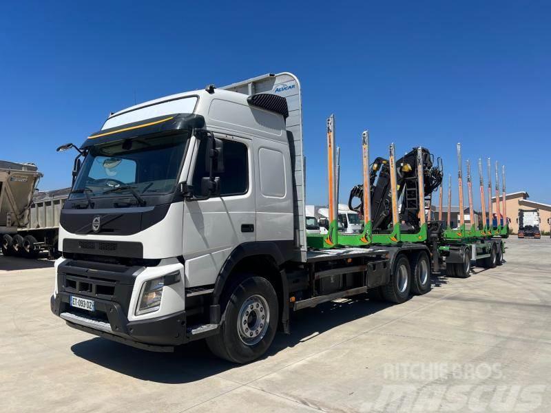 Volvo FMX 500 Transportes de madera