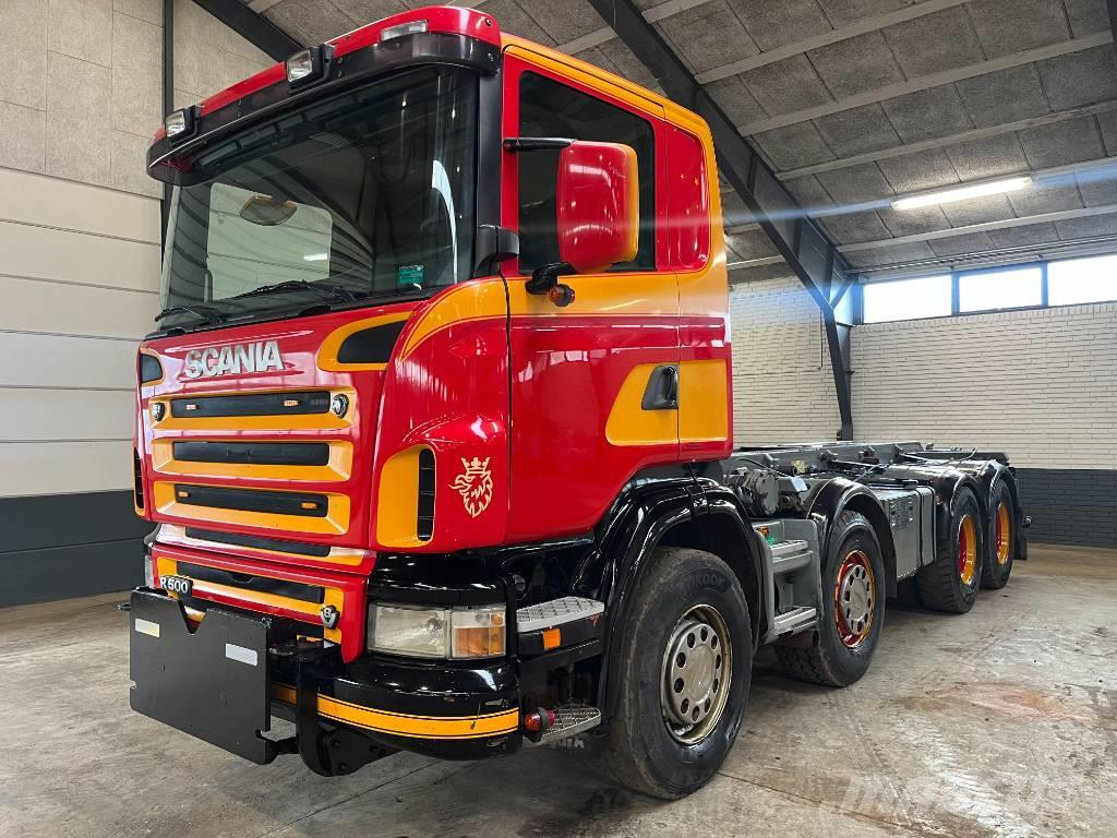 Scania R500 8X4 Camiones con caja de remolque