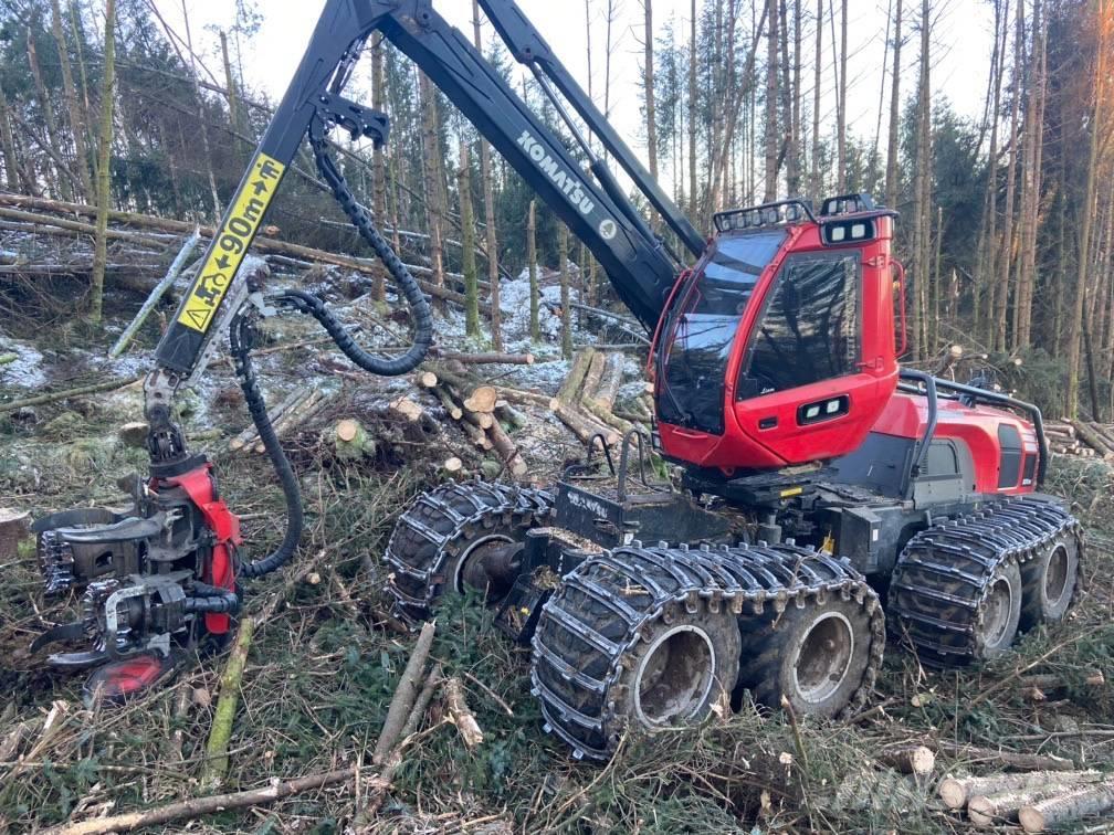 Komatsu 931XC Cosechadoras