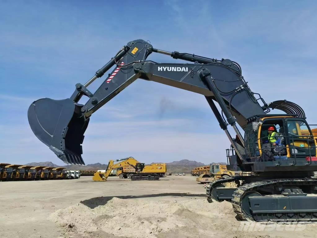 Hyundai HX1250 Excavadoras sobre orugas