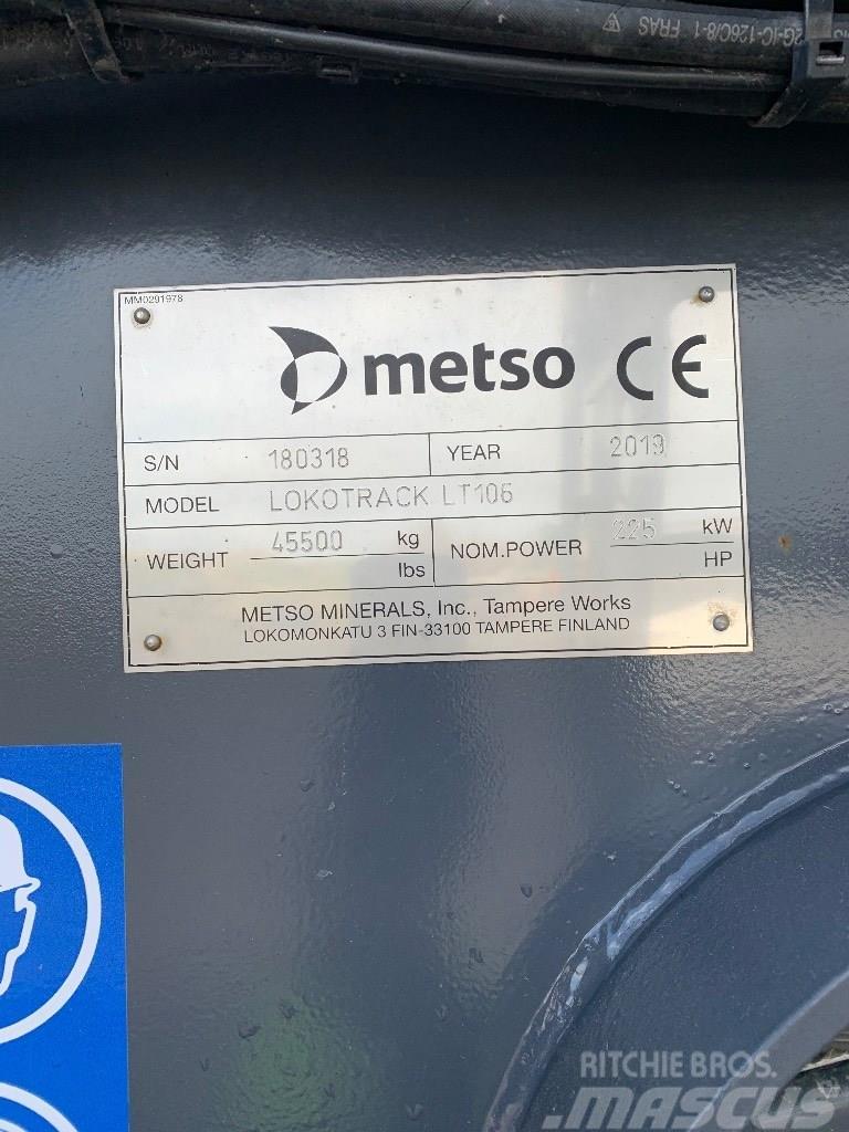 Metso LT 106 Trituradoras móviles