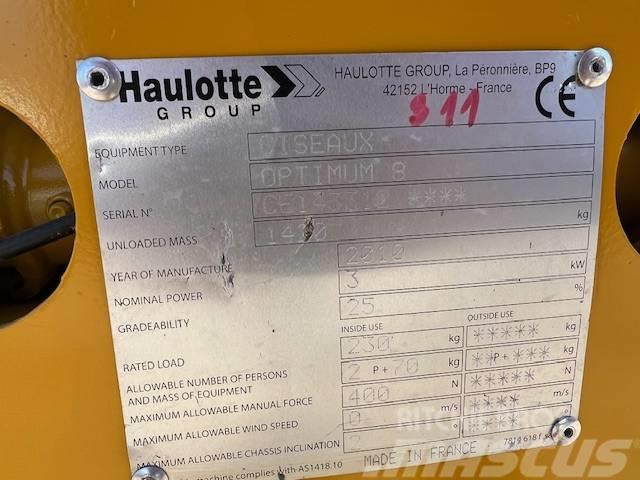 Haulotte Optimum  8 Plataformas tijera