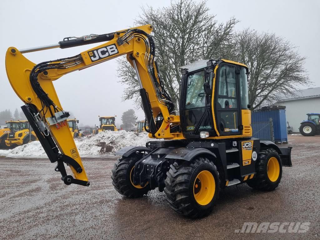 JCB Hydradig 110W Excavadoras de ruedas