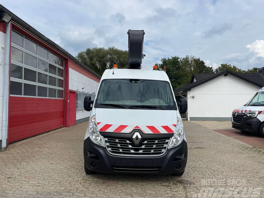 Renault Master Hubarbeitsbühne KLUBB K 38P Korb 200kg EURO Plataformas sobre camión