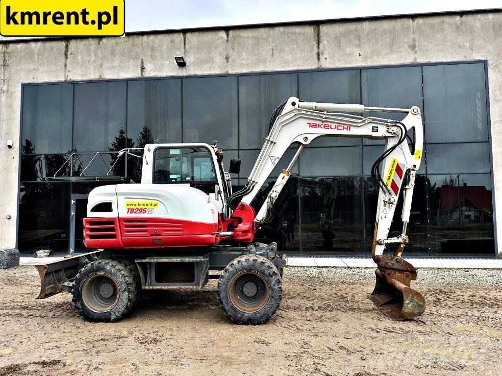 Takeuchi TB 295 Excavadoras de ruedas