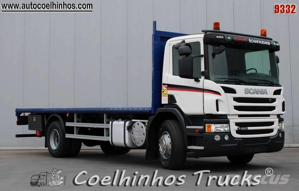 Scania P 280 Camiones de cama baja