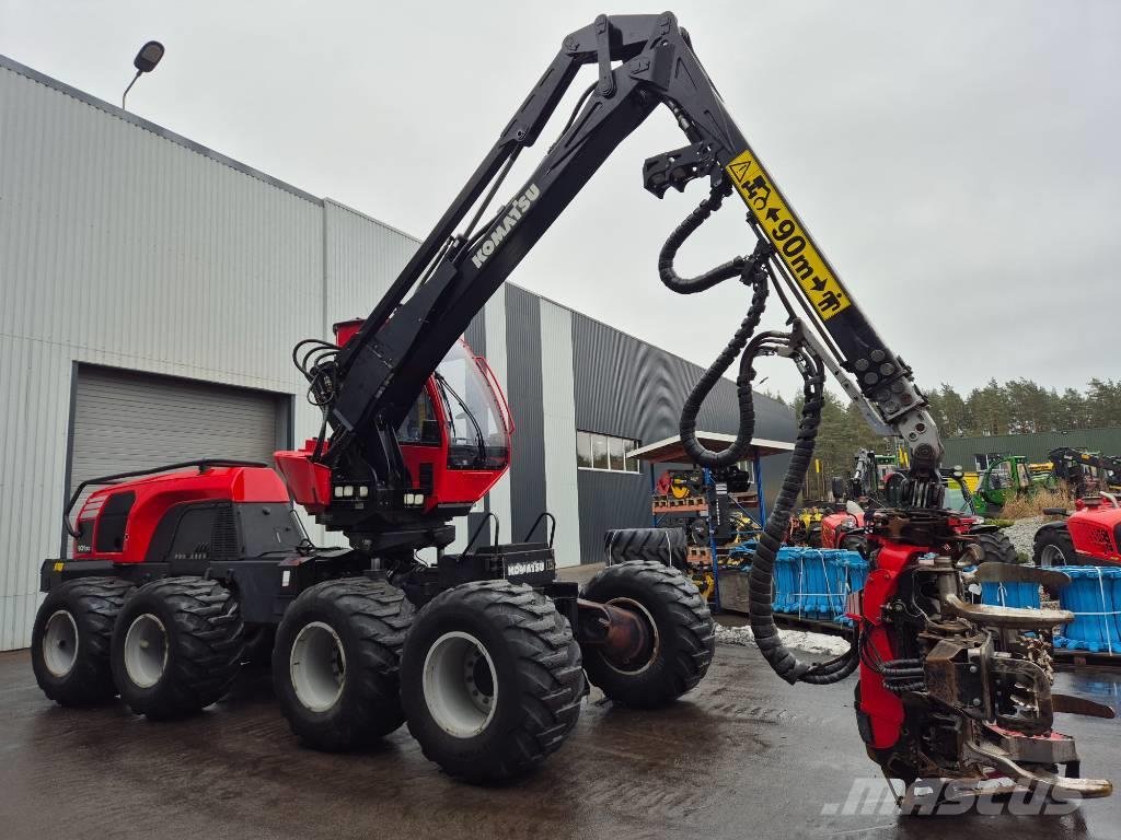 Komatsu 931 XC Cosechadoras