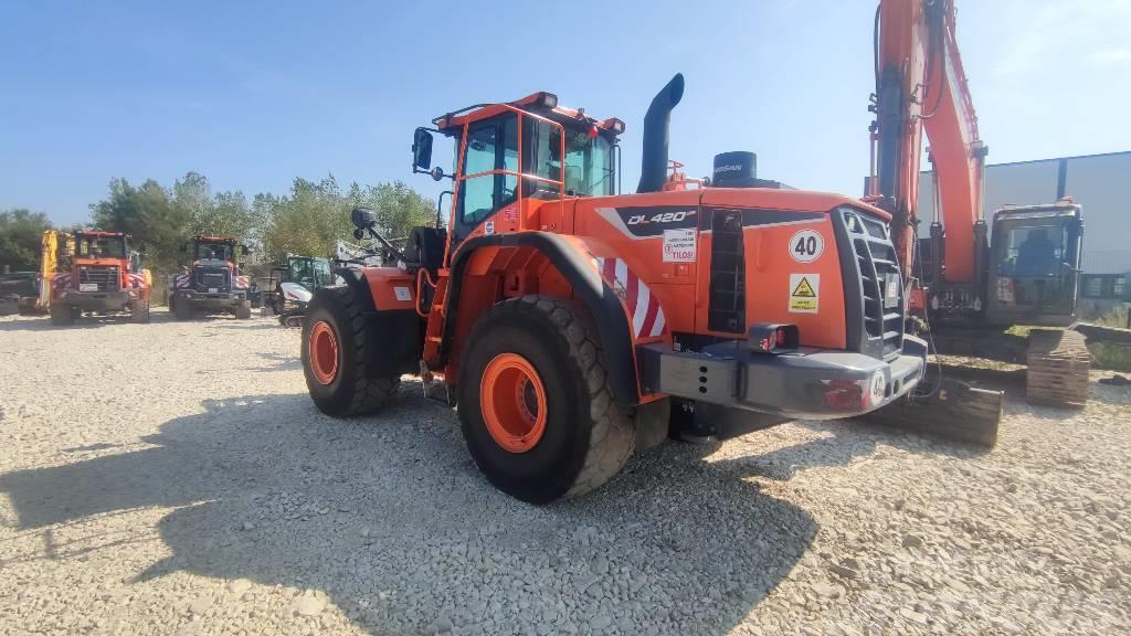 Doosan 420-5 Cargadoras sobre ruedas