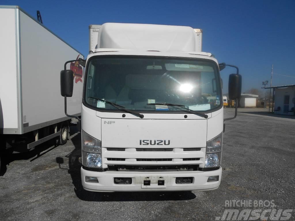 Isuzu NPR75 Camiones con caja de remolque