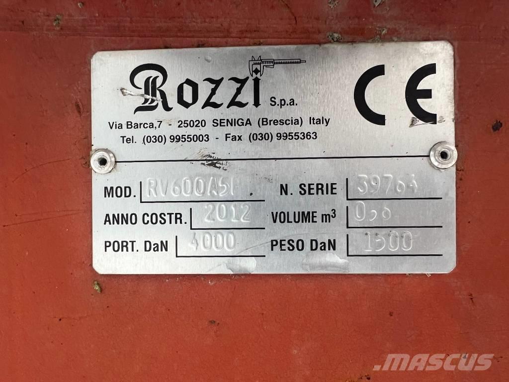 Rozzi RV600A51 Otros componentes