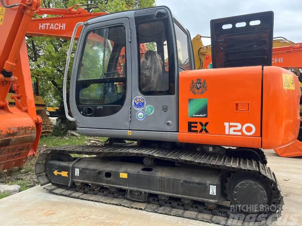 Hitachi EX 120 Excavadoras sobre orugas