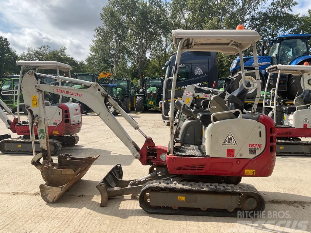 Takeuchi TB 216 Miniexcavadoras