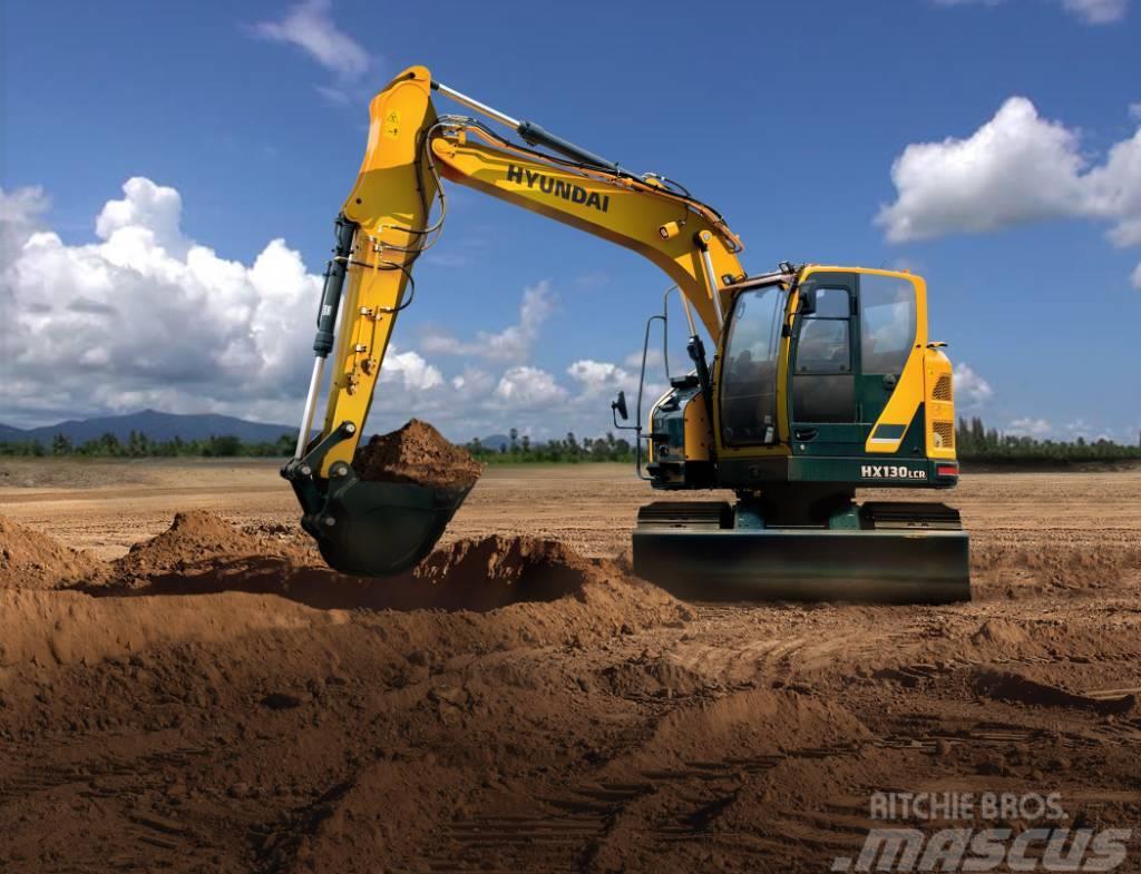 Hyundai HX130LCRD Excavadoras sobre orugas