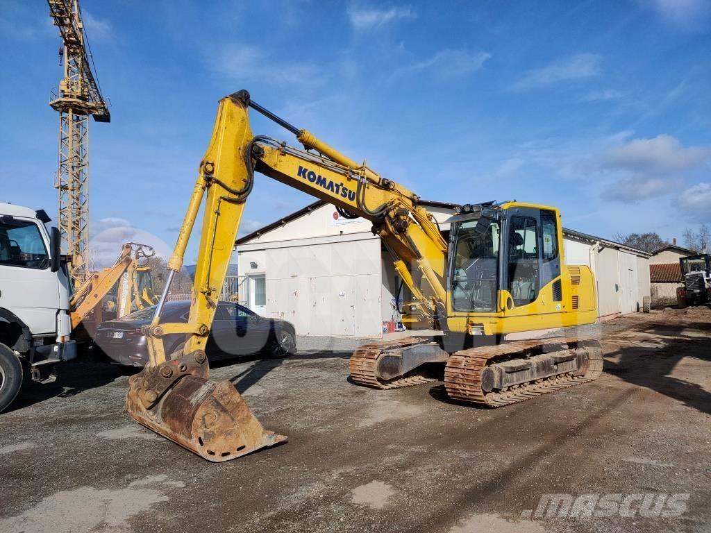 Komatsu PC130 Excavadoras sobre orugas