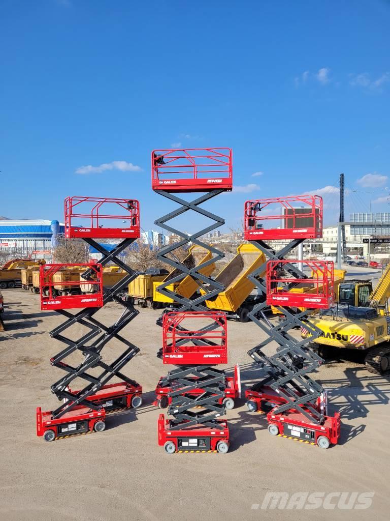  Galen Scissor Lift Plataformas tijera