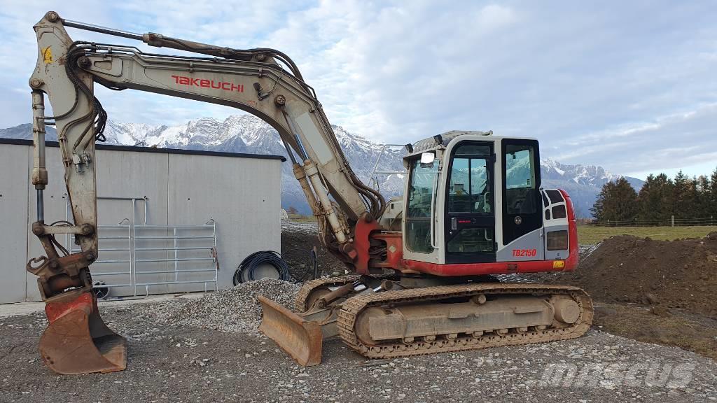 Takeuchi TB 2150 Excavadoras sobre orugas