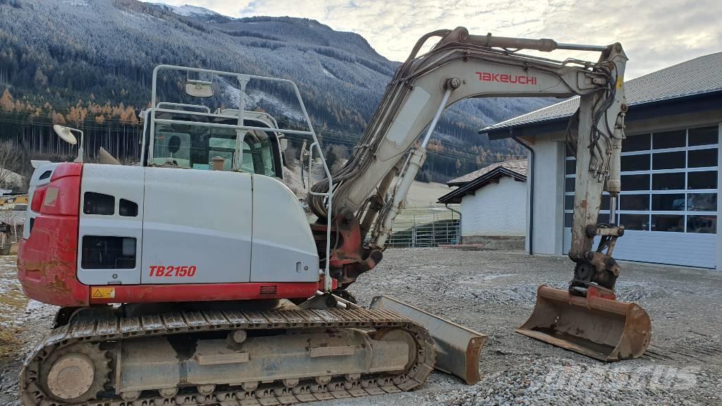 Takeuchi TB 2150 Excavadoras sobre orugas