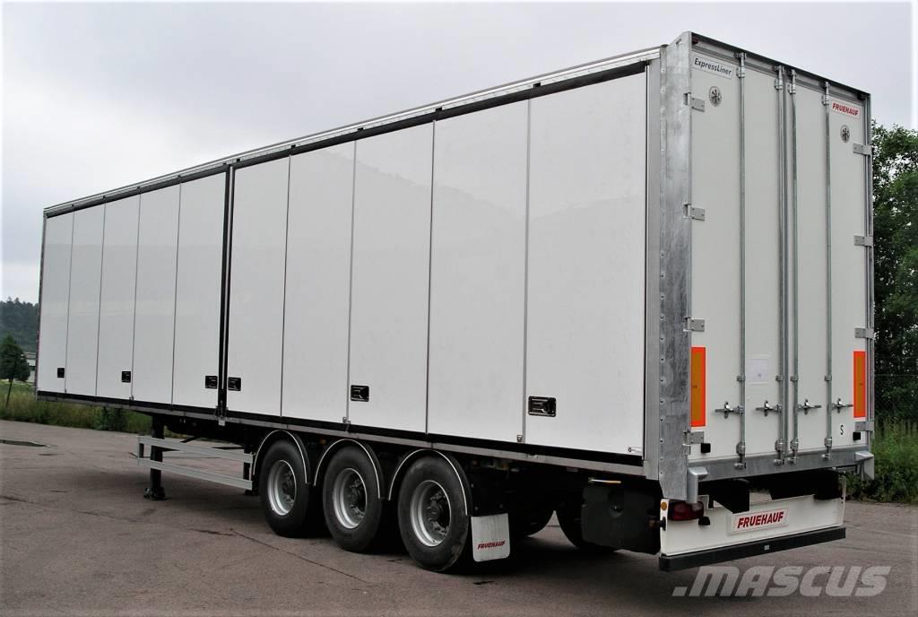 Fruehauf Expressliner Skåptrailer Öppningsbar sida 775000kr Semirremolques de carrocería de cajas