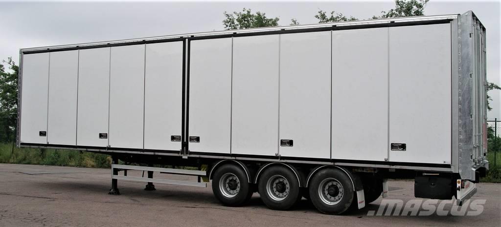 Fruehauf Expressliner Skåptrailer Öppningsbar sida 775000kr Semirremolques de carrocería de cajas