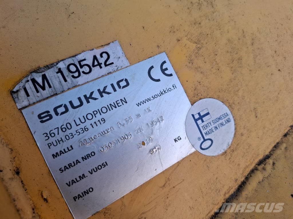 Soukkio AK 3400 Hojas y cuñas quitanieves