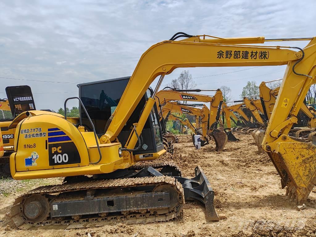 Komatsu PC 100 Excavadoras sobre orugas