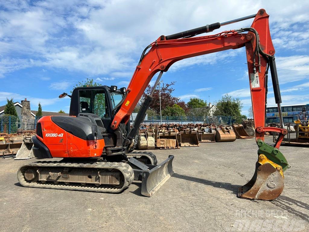 Kubota KX080-4 Excavadoras 7t - 12t