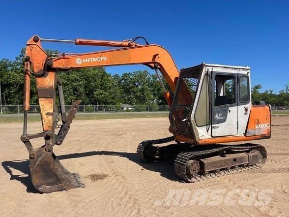 Hitachi EX 60 Excavadoras sobre orugas