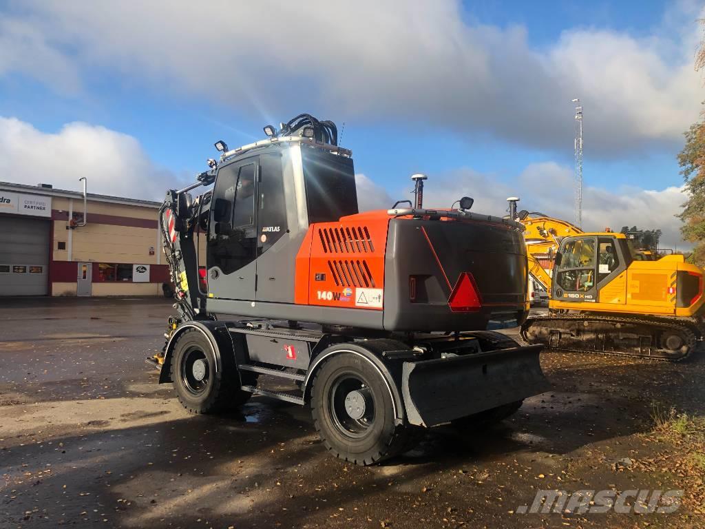 Atlas 140 W Excavadoras de ruedas